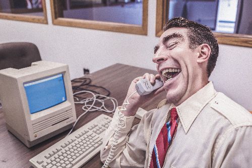 Online verbinding met collega’s